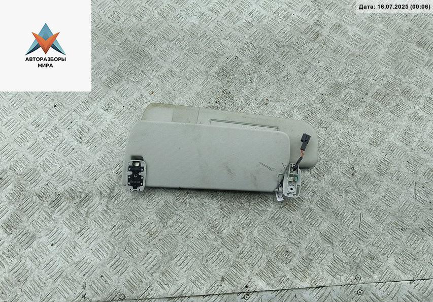 козырек солнцезащитный Volkswagen Passat B6 2008, 1.4 л., бензин, МКПП, чёрный, универсал - фото №1