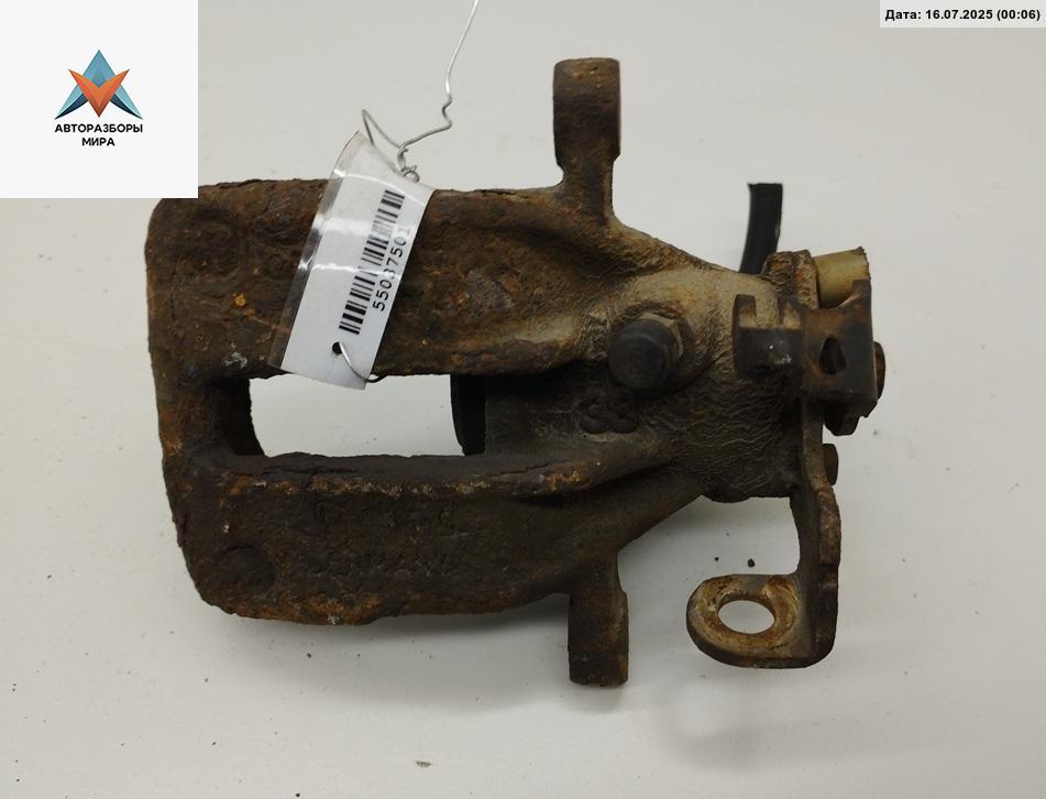 суппорт задний левый Audi 80 8C/B4 1992, 2.0 л., бензин, МКПП, серый, седан - фото №1