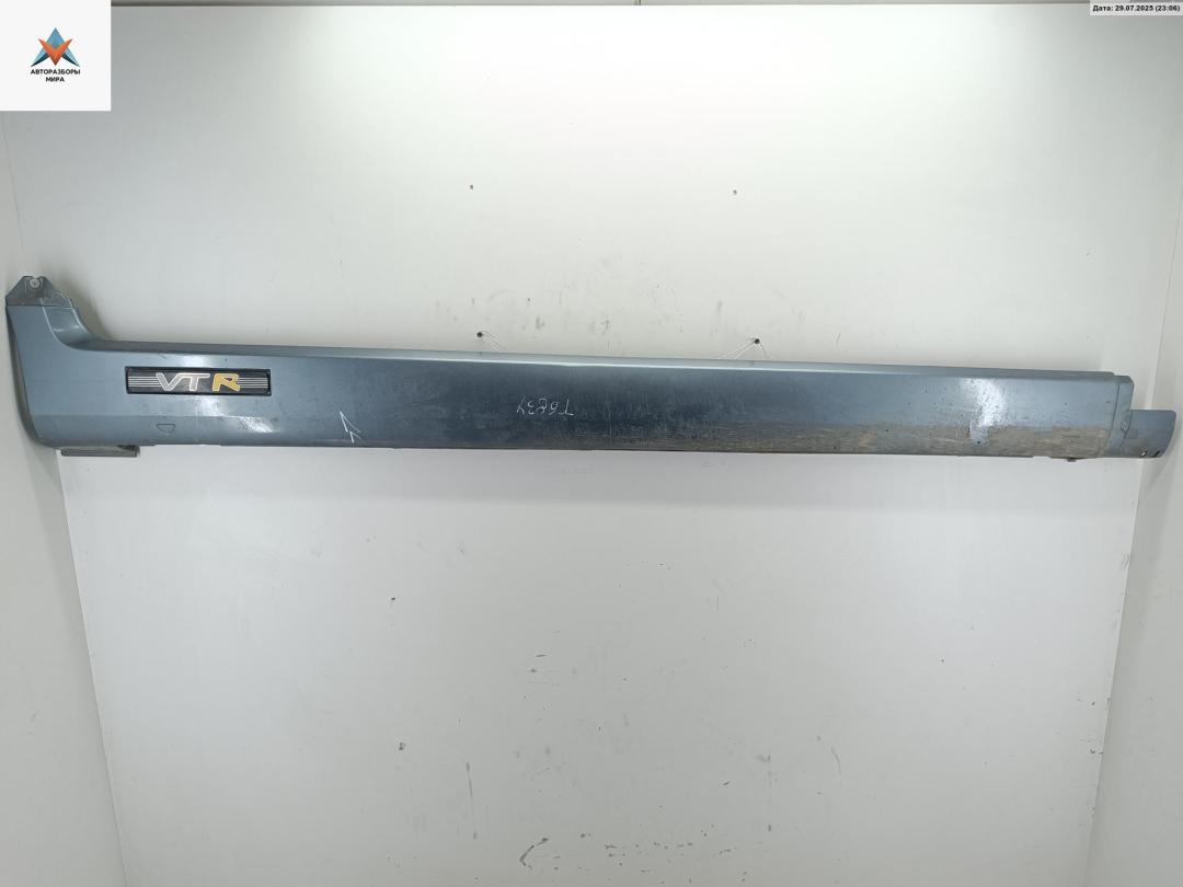 Накладка на порог наружная правая Citroen C3 1 поколение 2005, серый, хетчбэк 5 дв., 9658737180 - фото №1