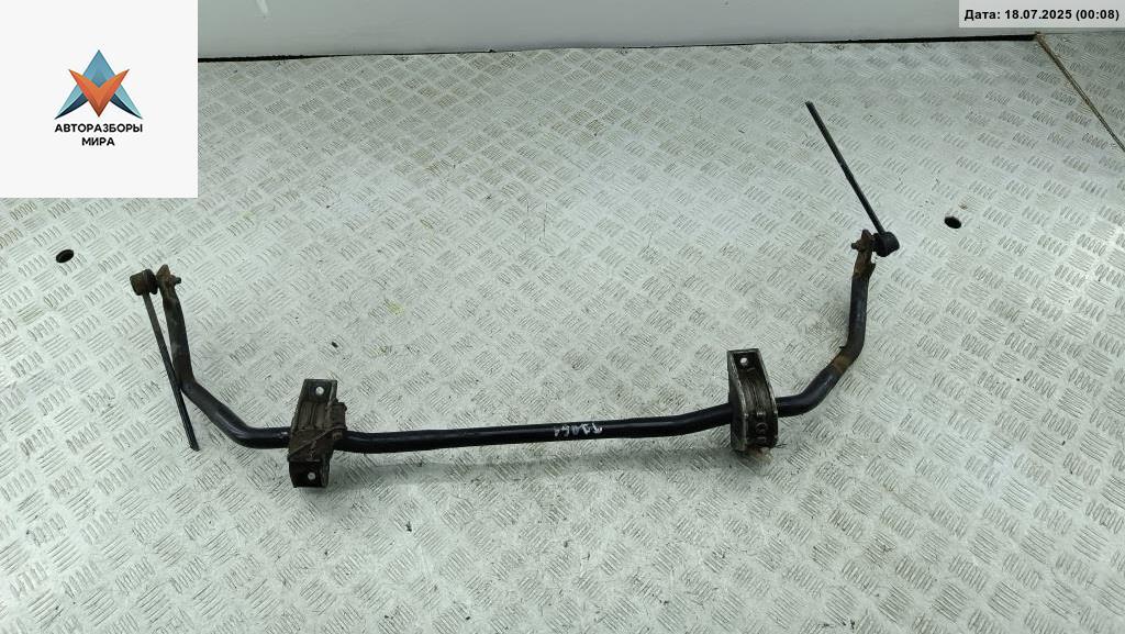 стабилизатор подвески передний BMW 5 серия E60/E61 2004, 2.2 л., бензин, МКПП, чёрный, седан - фото №1