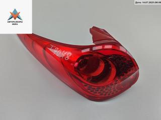 фонарь задний левый Peugeot 207 1 поколение 2008, 1.6 л., бензин, МКПП, серый, универсал