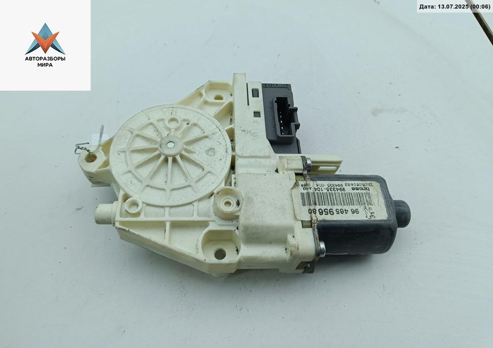 моторчик стеклоподъемника задний левый Peugeot 407 1 поколение 2006, 2.0 л., АКПП, универсал, 9646595680 - фото №1