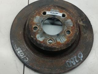 диск тормозной задний Ford C-Max 1 поколение 2003, 1.6 л., дизель, МКПП, серый, минивэн