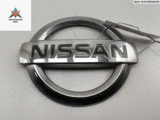 эмблема Nissan Almera Tino V10 [рестайлинг] 2004, 2.2 л., дизель, МКПП, чёрный, минивэн, 84890BU700