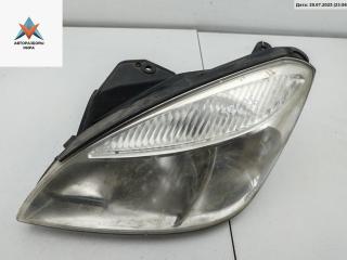 фара левая Kia Rio 2 поколение 2006, 1.4 л., бензин, МКПП, синий, хетчбэк 5 дв.