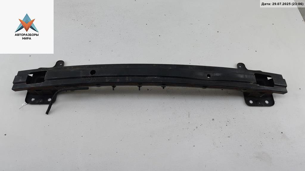 усилитель бампера переднего Kia Carens 3 поколение 2006, 2.0 л., дизель, МКПП, серый, минивэн - фото №1