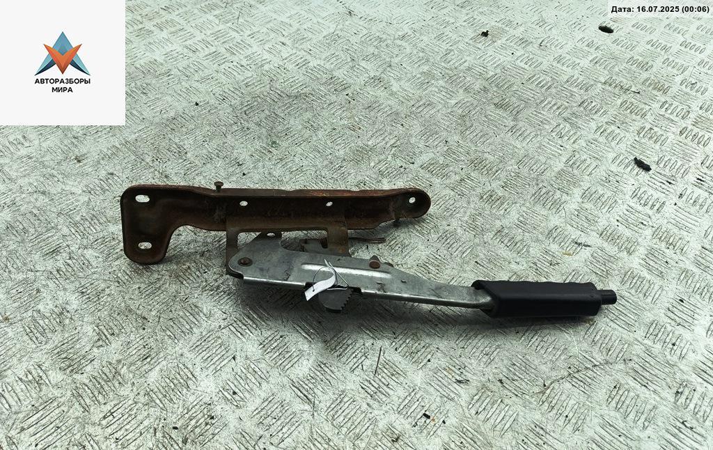 рычаг ручного тормоза (ручника) Volkswagen Transporter T4 1992, 2.4 л., дизель, МКПП, серый, микроавтобус, 701711307C - фото №1