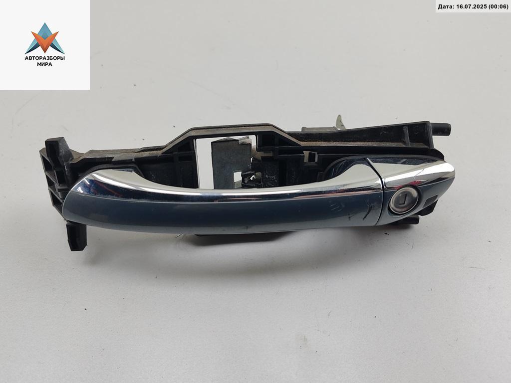 ручка наружная передняя левая Mercedes-Benz E-Класс W211/S211 2003, 1.8 л., бензин, АКПП, серый, универсал - фото №1