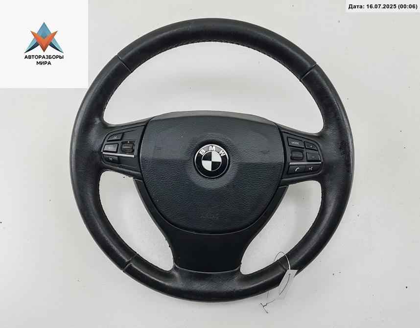 руль BMW 5 серия F07/F10/F11 2011, 2.0 л., дизель, МКПП, чёрный, универсал, 9229480 - фото №1