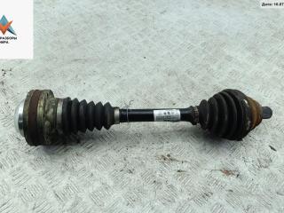 полуось передняя левая (приводной вал, ШРУС) Volkswagen Passat B6 2007, 2.0 л., дизель, МКПП, синий, универсал