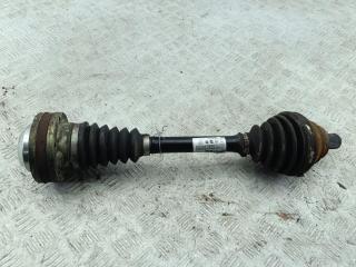 полуось передняя левая (приводной вал, ШРУС) Volkswagen Passat B6 2007, 2.0 л., дизель, МКПП, синий, универсал