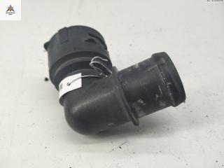 фланец (тройник) системы охлаждения Volkswagen Polo 4 поколение [рестайлинг] 2007, 1.2 л., бензин, МКПП, синий, хетчбэк 3 дв., 1J0122297F