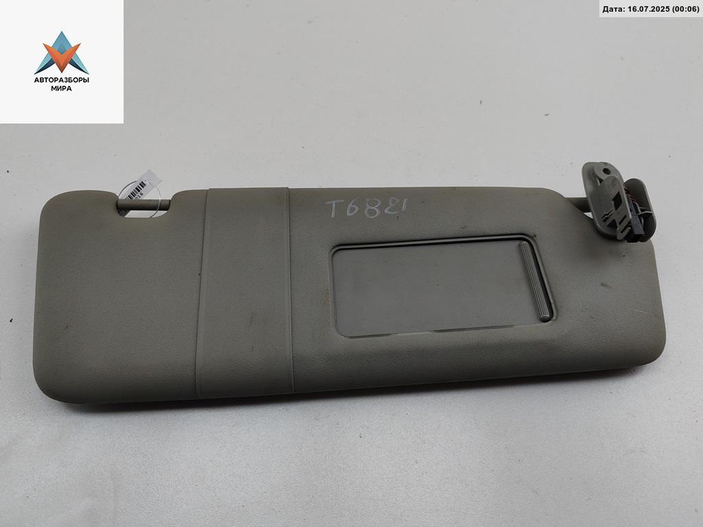 козырек солнцезащитный Audi A4 B6 2003, 2.4 л., бензин, АКПП, чёрный, седан, 8E0857552 - фото №1