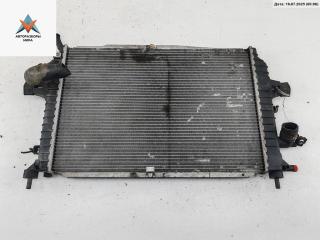 радиатор охлаждения Opel Zafira 2 поколение (B) 2005, 1.9 л., дизель, МКПП, зелёный, минивэн