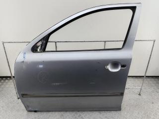 дверь сдвижная Skoda Octavia mk2 (A5 1Z) 2004, серый, хетчбэк 5 дв.