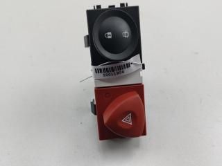 кнопка аварийной сигнализации Renault Megane 2 поколение 2004, 1.6 л., бензин, МКПП, чёрный, хетчбэк 3 дв., 8200095493