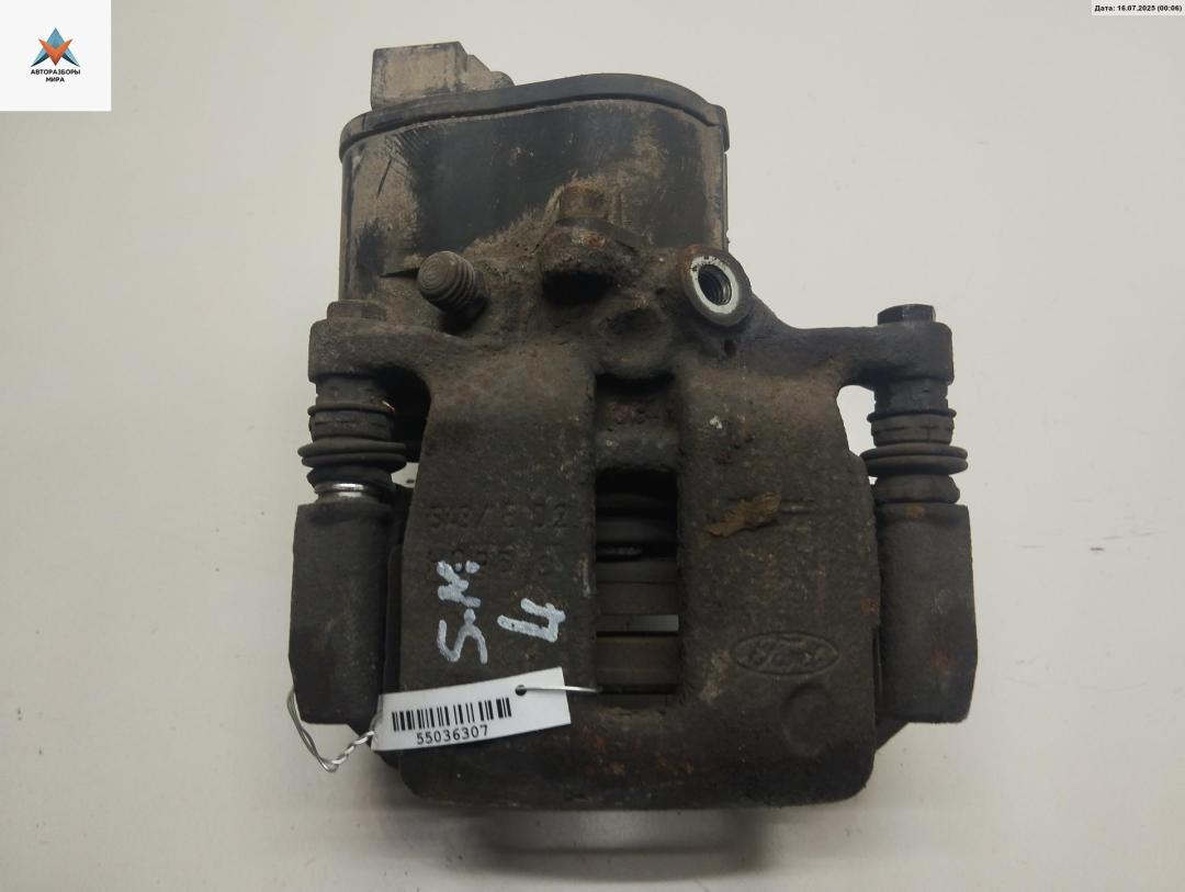 суппорт задний левый Ford S-Max 1 поколение 2008, 2.0 л., дизель, АКПП, серый, минивэн - фото №1