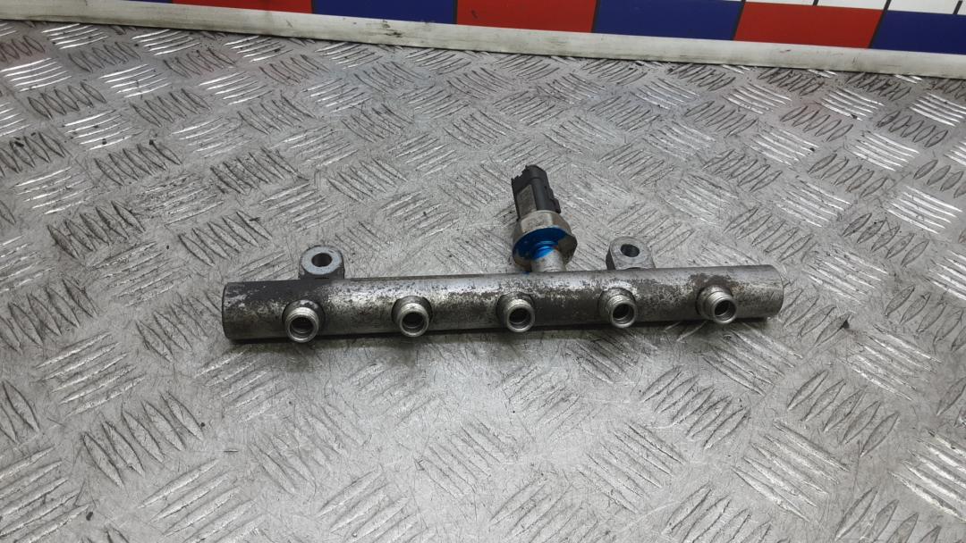 топливная рампа Peugeot 407 1 поколение 2007, 2.0 л., HDi, дизель, МКПП, седан, 9645689580 - фото №1
