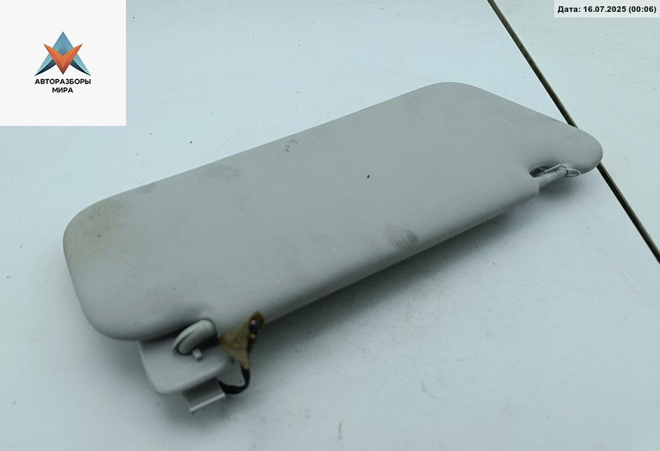 козырек солнцезащитный Peugeot 407 1 поколение 2006, 2.2 л., дизель, МКПП, серый, универсал - фото №1