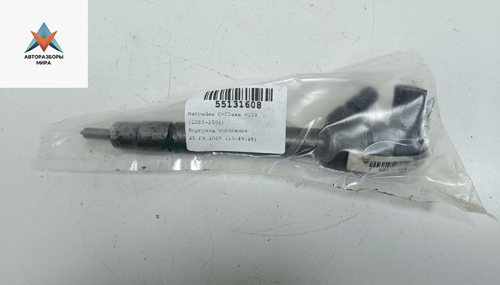 форсунка Mercedes-Benz C-Класс W203/S203/CL203 2003, 2.2 л., дизель, АКПП, серый, седан, 6460700187 - фото №1