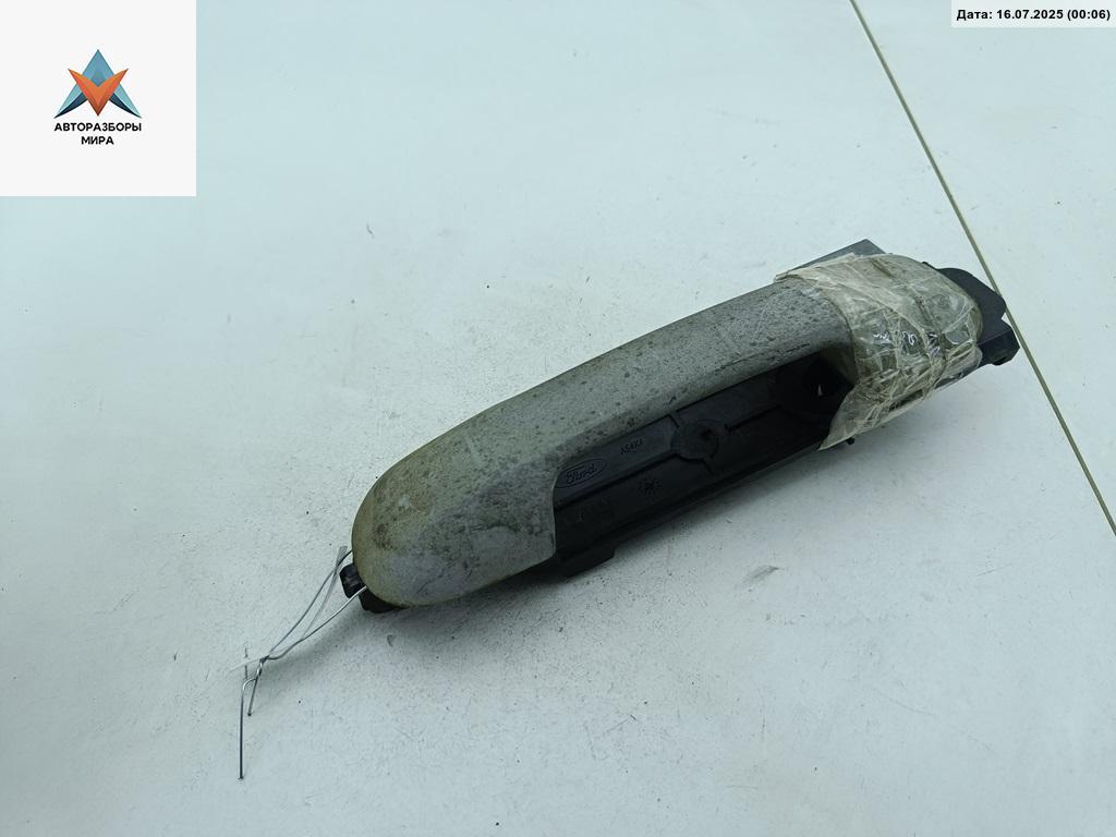 ручка наружная передняя правая Ford Tourneo Connect 1 поколение 2003, 1.8 л., бензин, МКПП, серый, фургон, AS4KA - фото №1