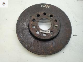 диск тормозной передний Volkswagen Golf 5 поколение 2004, 1.4 л., бензин, МКПП, серый, хетчбэк 5 дв.