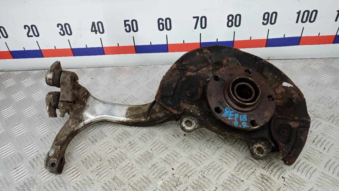 ступица передняя правая Audi A4 B6 2003, 1.9 л., TDi PD, дизель, МКПП, седан, 4B0407613B, 8E0407254C - фото №1