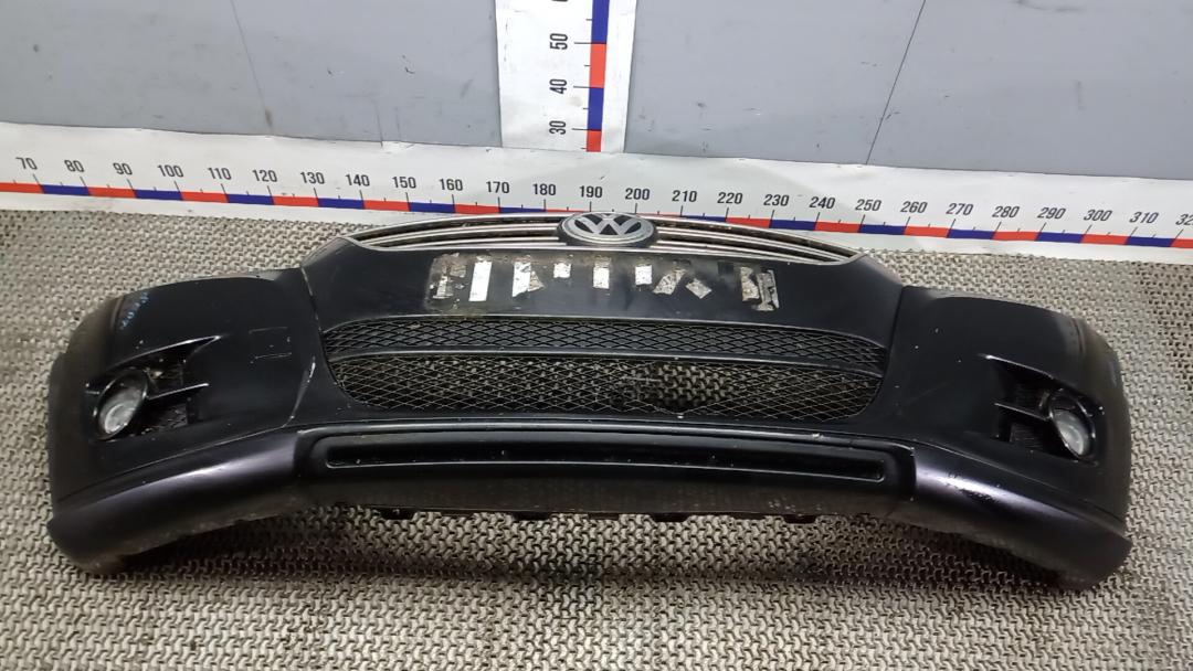 бампер передний Volkswagen Tiguan 1 поколение 2009, 2.0 л., дизель, МКПП, внедорожник 5 дв., 5N0807217, 5N0805901D - фото №1