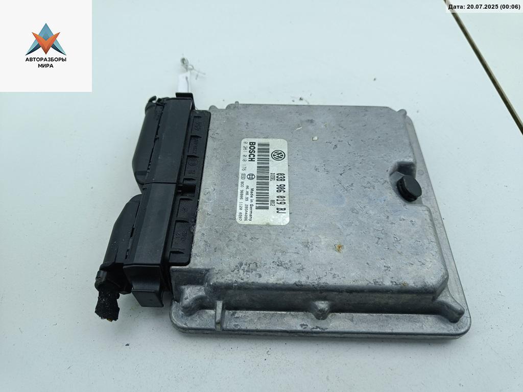 ЭБУ Volkswagen Passat B5 1999, 1.9 л., дизель, МКПП, синий, седан, 038906019BJ, 0281010176 - фото №1