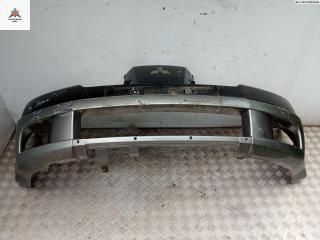 бампер передний Mitsubishi Outlander 1 поколение 2006, бензин, чёрный, внедорожник 5 дв.