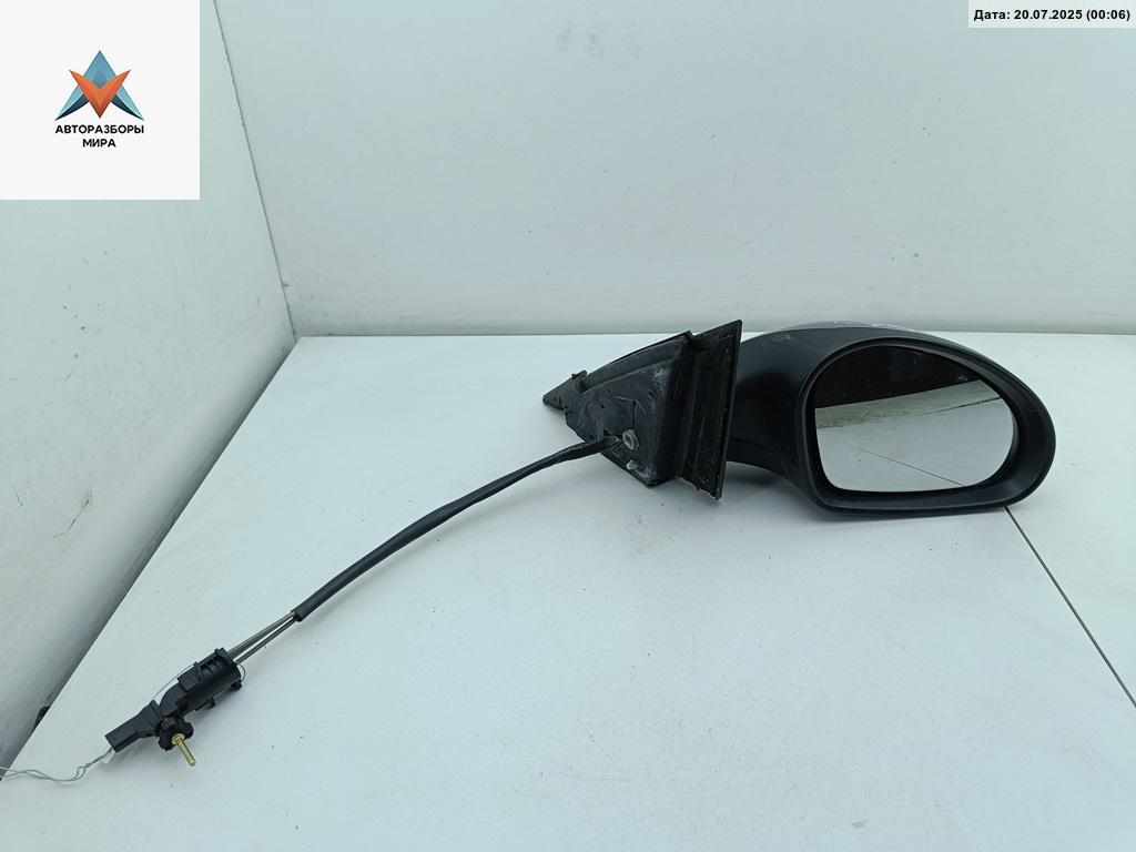 зеркало правое SEAT Ibiza 3 поколение 2005, 1.4 л., бензин, МКПП, серый, хетчбэк 3 дв. - фото №1