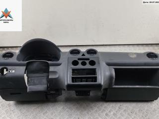 панель передняя салона (торпедо) Volkswagen Caddy 3 поколение 2006, 1.9 л., дизель, МКПП, жёлтый, фургон