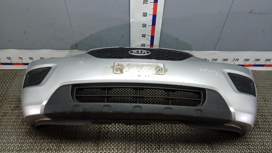 бампер передний Kia Carens 3 поколение 2011, 1.6 л., бензин, МКПП, минивэн - фото №1