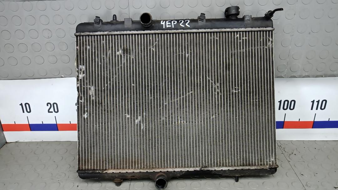 радиатор охлаждения Peugeot 407 1 поколение 2007, 2.0 л., HDi, дизель, МКПП, седан - фото №1