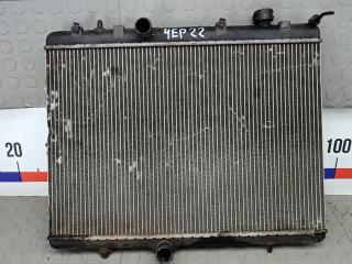 радиатор охлаждения Peugeot 407 1 поколение 2007, 2.0 л., HDi, дизель, МКПП, седан