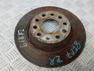 диск тормозной задний Volkswagen Tiguan 1 поколение 2009, 2.0 л., дизель, МКПП, внедорожник 5 дв., 1K0615601AD