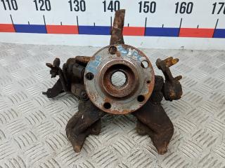 ступица передняя левая Skoda Fabia 2 поколение (5J) 2007, 1.2 л., бензин, МКПП, хетчбэк 5 дв., 6Q0407255AC, 6R0407621E