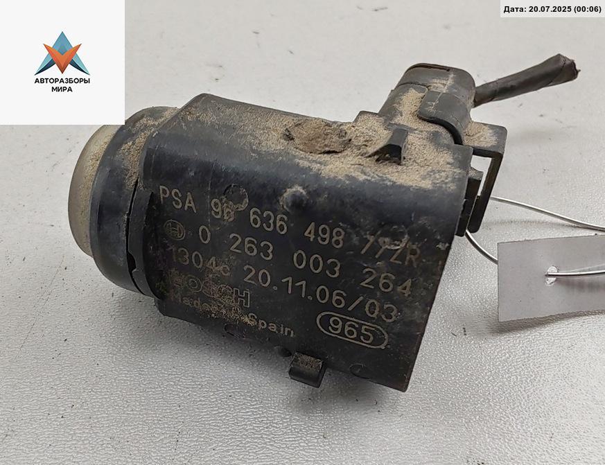 датчик парктроника Peugeot 407 1 поколение 2006, 2.2 л., дизель, МКПП, серый, универсал, 9663649877 - фото №1