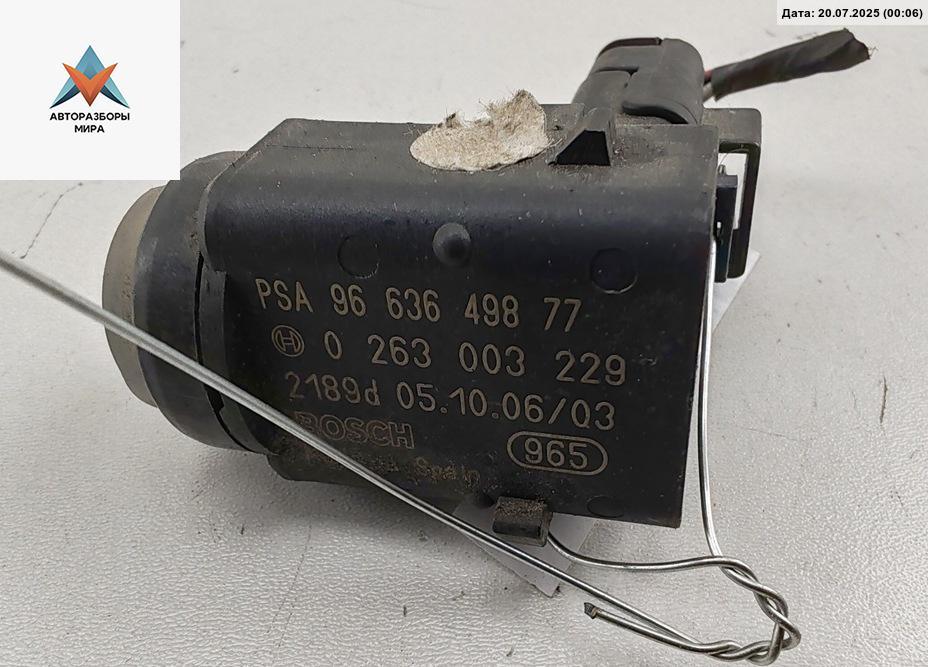 датчик парктроника Peugeot 407 1 поколение 2006, 2.0 л., дизель, АКПП, серый, универсал, 9663649877 - фото №1