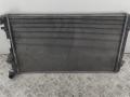 радиатор охлаждения Audi A3 8L 1999, 1.8 л., Ti, бензин, МКПП, серый, хетчбэк 5 дв., 1J0121253P - фото №2