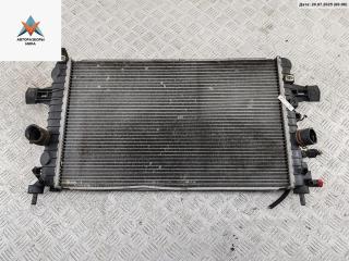 радиатор охлаждения Opel Zafira 2 поколение (B) 2006, 1.8 л., бензин, МКПП, синий, минивэн