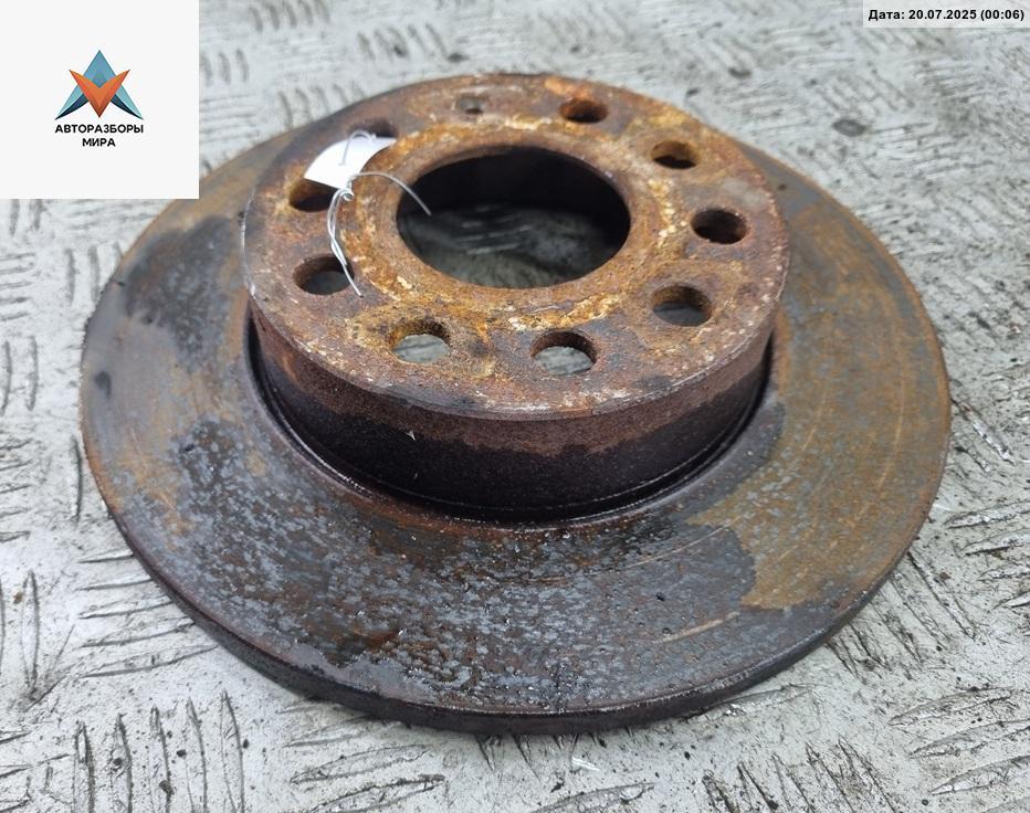 диск тормозной задний Volkswagen Touran 1 поколение 2004, 1.9 л., дизель, МКПП, синий, минивэн - фото №1