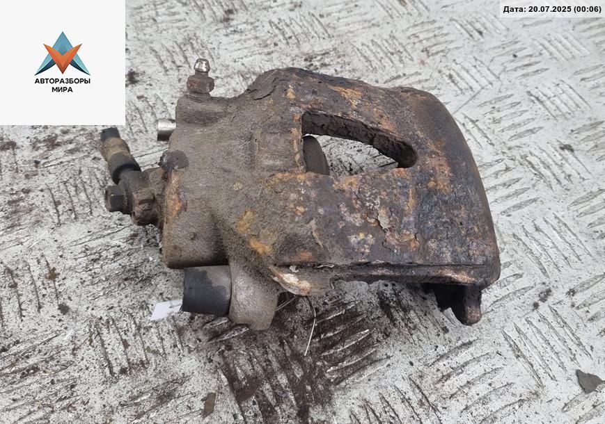 суппорт передний левый Skoda Octavia mk1 (A4 1U) 2003, 1.9 л., дизель, МКПП, синий, универсал - фото №1