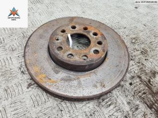 диск тормозной передний Volkswagen Touran 1 поколение 2003, 1.9 л., дизель, МКПП, серый, минивэн