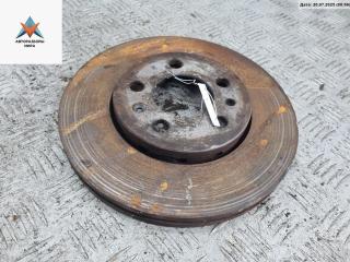 диск тормозной передний Volkswagen Golf 4 поколение 1997, 1.4 л., бензин, МКПП, красный, хетчбэк 5 дв.