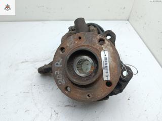 ступица передняя правая Peugeot 207 1 поколение 2008, 1.6 л., бензин, МКПП, серый, универсал