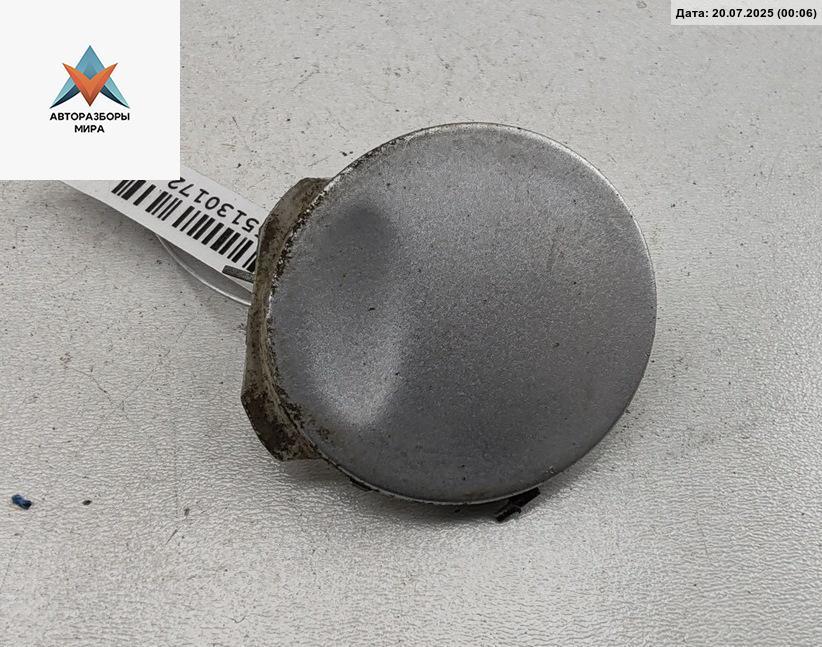 заглушка (решетка) в бампер Opel Vectra C 2002, 2.2 л., бензин, МКПП, серый, седан, 09186153 - фото №1