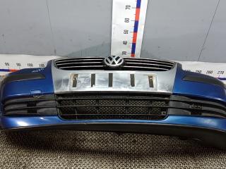 бампер передний Volkswagen Touran 1 поколение [рестайлинг] 2009, 1.9 л., дизель, МКПП, минивэн, 1T0807221D, 1T0805903B