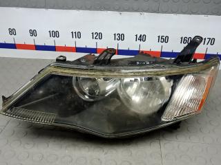 фара левая Mitsubishi Outlander 2 поколение 2008, 2.0 л., D DI-D, дизель, МКПП, внедорожник 5 дв.