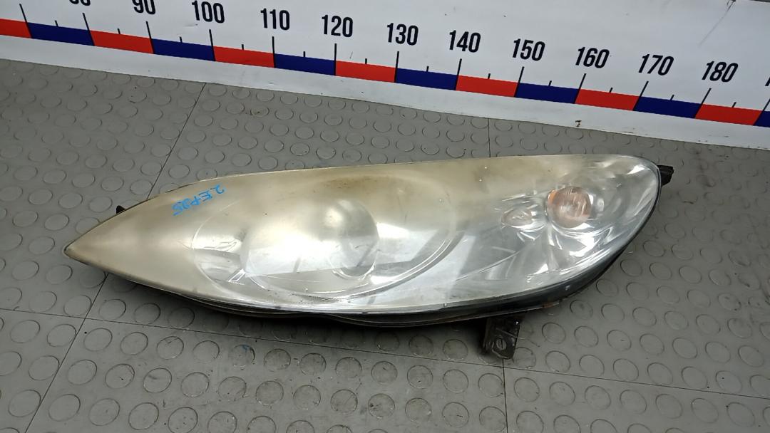 фара левая Peugeot 407 1 поколение 2007, 2.0 л., HDi, дизель, МКПП, седан - фото №1